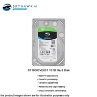 Seagate SkyHawk AI 10TB 7200 rpm SATA III 3.5" Internal CCTV Surveillance HDD - ST10000VE001