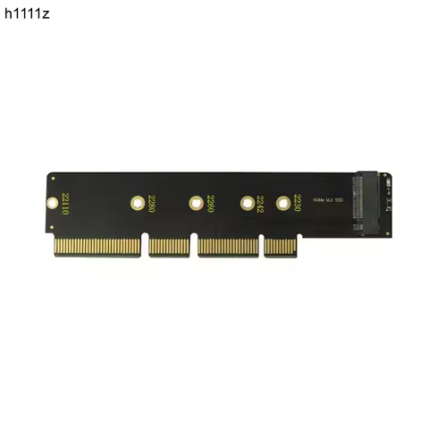 PCIE TO M2 Adapter PCI Express 3.0 to M.2 NVME 2230 2242 2260 2280 22110 Convert Card Adapter Riser 