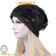 WEY Dome hat Fashion Cancer Chemo Hat Lady Head Wrap