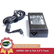 Genuine HIPRO HP-A0904A3 AC Adapter 19V 4.74A 90W Laptop Charger Power Supply 5.5x1.7mm
