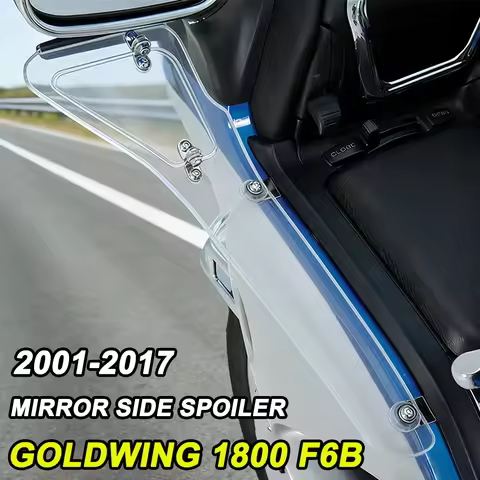 GL 1800 Side Spoilers Air Deflector For Honda Gold Wing 1800 GL1800 F6B Motorcycle Windshield Wing G