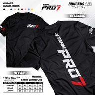 Team T-Shirt PRO7 - Latest TEAMPRO7 Distro Shirt - T Shirt PRO7 30S Combed CottonOriginal - Bungkusa