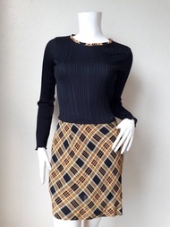 Atsuro Tayama 古著洋裝 / 褶皺洋裝 F 尺寸