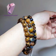 Twinkle Crystal  High Quality Golden Blue Pietersite Bracelet