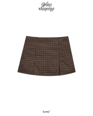 kome.girls กระโปรงสั้นผ้าหน้า รุ่น amy skirt