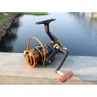 Yumoshi Spinning Fishing Reel Full Metal Spool Spinning Reel Boat Rock Sea 4.7:1 12BB Fishing Gear A