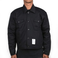 Mancow - Oliver Cropped Black Jacket - Jaket Outwear Pria Wanita SV.Brands