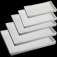 Rectangular Creative Storage Box Tray Tea Cup Tea Tray Non-Slip for Kindergarten Plastic Hotel Tray/