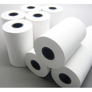 (10 Rolls) Thermal Papar Receipt Printer Paper Width 57 Mm. Or 2 Inches Length 15 M.