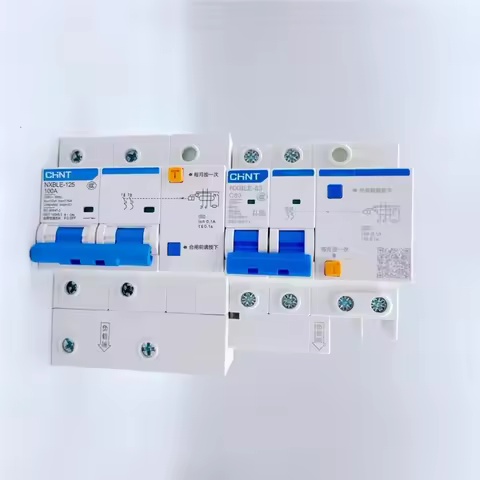 CHINT NXBLE 100MA 0.1A RCBO Residual Current Operated Circuit Breaker Thermal Magnetic Switch NXBLE-