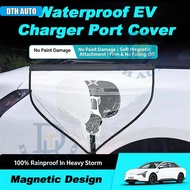 DTH XPENG X9 G6 G9 EV Charger Port Cover Magnetic Waterproof Universal Outdoor Car Charging Port Pro