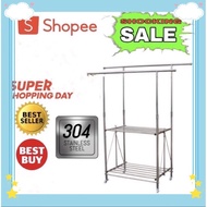 Shocking sale cloth hanger standing