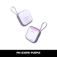 Pineng  Pineng PN-830PD PowerBank with Fast Charge 22.5W Built-in Cable Type-C/Fruit 10000mAh PN830