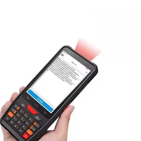 4 Inch Handheld Android PDA NFC Mobile Data Collector Terminal Industrial Rugged OCR ID Card 1D 2D B
