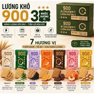 Combo of 5-10 bars of 120g Dry food 900 three stars 7 new flavors - Delicious, energy-rich compresse