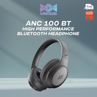 Vinnfier VF ANC 100 BT High Performance Bluetooth Headphone with Eva Case Active Noise Cancellation