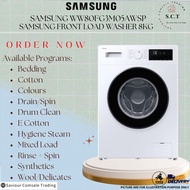 Samsung WW80FG3M05AWSP 8kg Hygiene Steam Front Load Washer