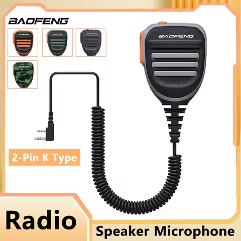 Baofeng BF-780 PTT Remote Shoulder Walkie Talkie Speaker Microphone Mic Waterproof For UV-25L M-5R Q