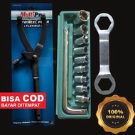 3 PC Treker CVT Savings Package Set Package - 39x41 Retainer Nut Wrench - 27P PCS Socket Set (size 8