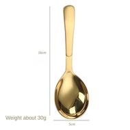 304 Stainless Steel Spoon Deepened Round Head Spoon Household Spoon Spoon Spoon Student Spoon Desser