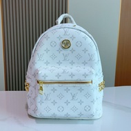 Ready Stock   [26 13 31cm] L * Classic Leather Backpack Elegant Large Capacity Practical Durable