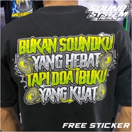 T-shirt (NOT YOUR SOUND GREATYANG BUT MY MOTHER'S PRAYER STRONGYANG) 24s Combed Cotton Unisex