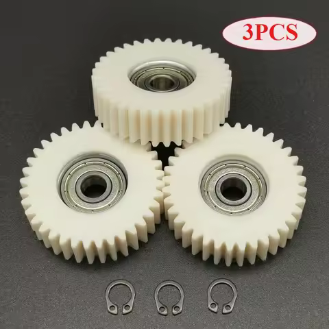 3pcs 36T Gears with Bearings Wheel Hubs Planetary for Bafang Motor Electric Bicycle Accessories Nylo