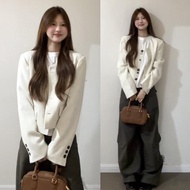 JSM | เสื้อโค้ทบล레이เซอร์สไตล์เกาหลีสำหรับฤดูใบไม้ร่วง