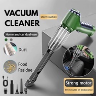 4-in-1 Cordless Car Vacuum Cleaner - Rechargeable Mini Vacuum for Powerful Cleaning