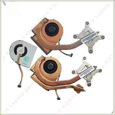 f New For Lenovo Thinkpad T430 T430I Laptop Heatsink Fan CPU Cooling Copper Tube