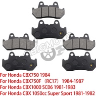 Motorcycle Front Rear Brake Pad For Honda CBX750F RC17 1984-1987 CBX1000 SC06 1981-1983 CBX1050CC Su