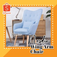 Nordic Wing Chair 1-seater ✨ Kerusi Lengan Sayap Nordic 1-seater
