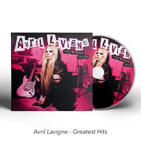 Classic Pop Avril Lavigne Music CD Greatest Hits Album Sk8er Boi Music Record Cosplay Walkman Car So