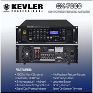 KEVLER NEW AMPLIFIER GX-7000 1500WATTS x2
