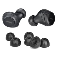 3 Pairs Memory Foam Ear tips Compatible for Jabra Elite 75t / 65t / Active / 7 Pro / Elite 3, Reduci
