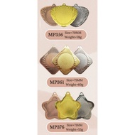 (METAL)  Medal Besi : Gold,Silver,Bronze