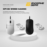 Endgame Gear OP1 8K Wired Gaming Mouse with 8000Hz Polling Rate (Black/White)