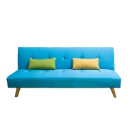 [特價]沙發床【UHO】藍芽沙發床-藍色