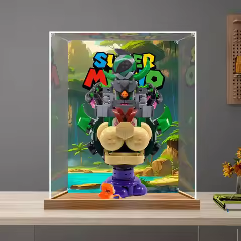 Acrylic Display Box for Lego 72042 Prince Lilian and Castle Cool, Dustproof Display BoxTransparent D