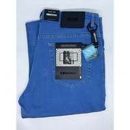 Men's Jeans ORI SELECTION BOSS Standard Stretch AQUA BLUE High Quality Jeans BOSS pants
