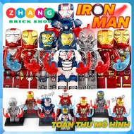 Avengers Age of Ultron Iron Patriot Iron Man MK17 MK33 MK43 MK45 Xinh X0267 Zhang Brick Shop