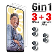 6In1 Protective Glass Realme C55 RealmyC55 Realme c55 Camera Glass For Realme C55 4G 2023 6.72" 9H S