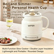 Portable Health Small Electric Stew Pot Small Electric Crock Pot Travelling Health Pot Multifunction