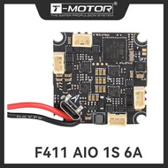 T-MOTOR HOBBY T-HOBBY Stack F411 AIO 1S 6A ELRS VTX BLUEJAY for M0802 M0803 FPV Drone Plane Quadcopt