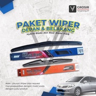 RWB NISSAN KICKS Front and Rear Wiper Package 3 Pcs