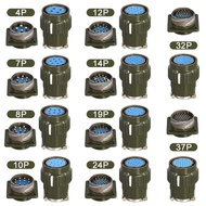 Y28M Aviation Connector YP28 28mm Aviation Plug Aviation Socket 4/7/8/10/12/14/19/24/32/37 Pin Male 