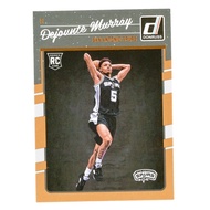 ((RC) Dejounte Murray Regular Donruss Base Rookie Version Newcomer Card 2016-17