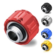 【uhunhn】-Quick Screw Split Type Water Cooling Fittings Anti-Dropping Pipe Fittings Computer Diy Fitt