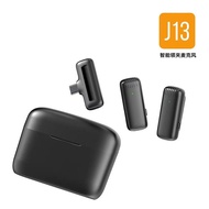 J13 Lavalier Microphone Wireless One for Two Charging Warehouse Live Recording Mobile Phone Live Noi
