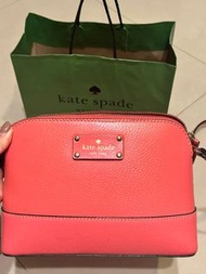 Kate spade 粉色pink貝殼包